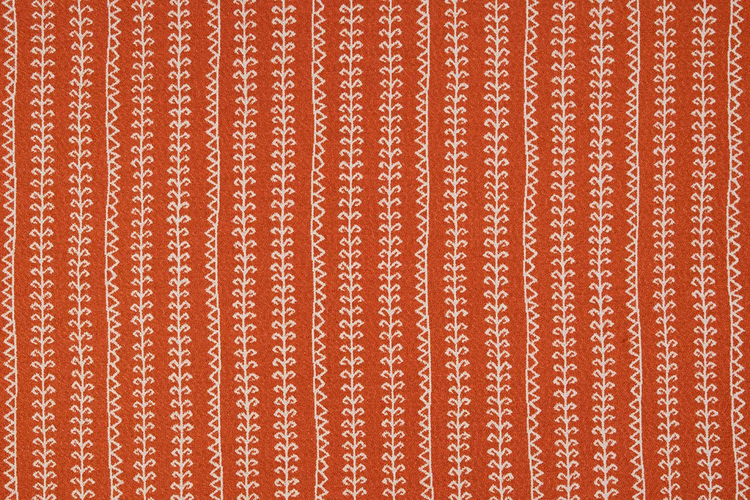 Christopher Farr Little Weed Indoor Woven Orange Fabric