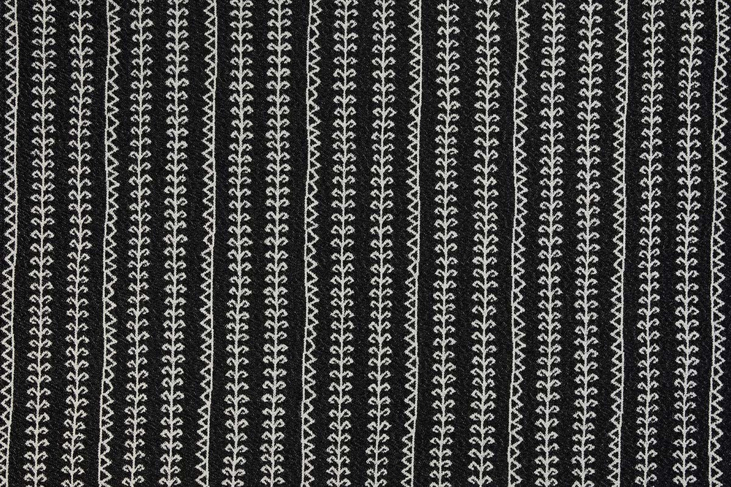 Christopher Farr Little Weed Indoor Woven Charcoal Fabric