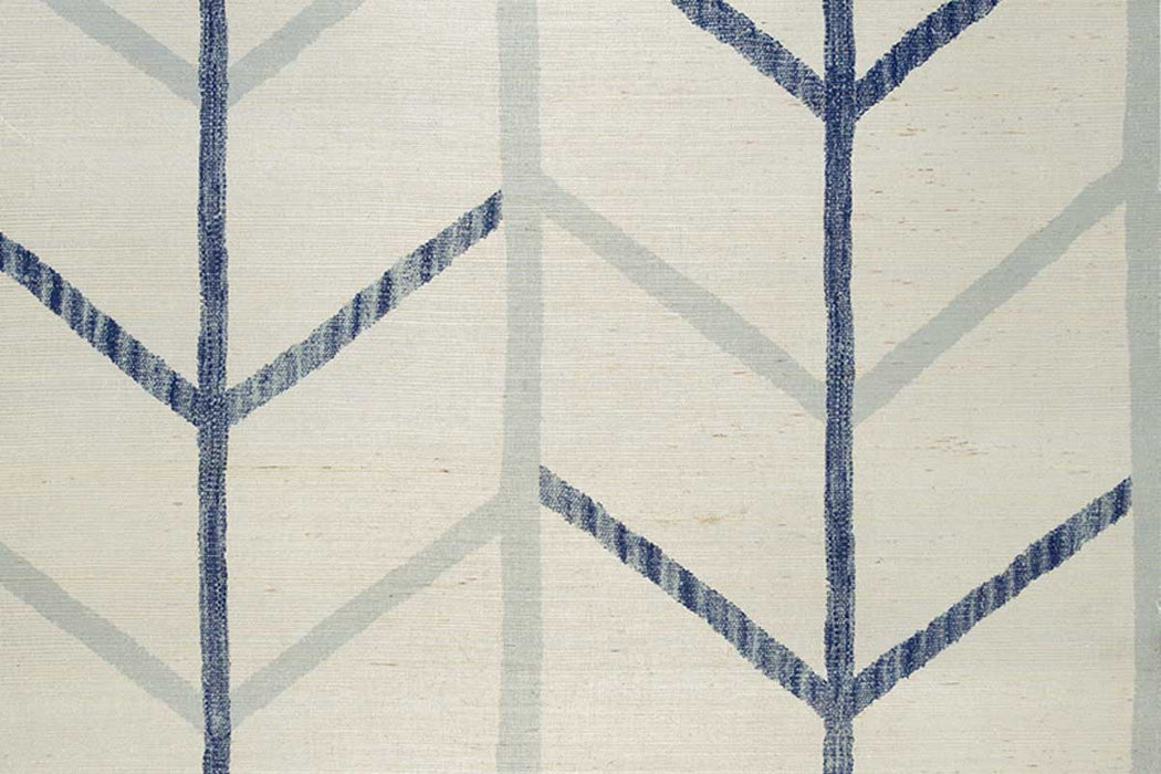 Christopher Farr One Way Raffia Cobalt Wallpaper