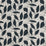 Christopher Farr Foliage Indoor Embroidered Navy Fabric