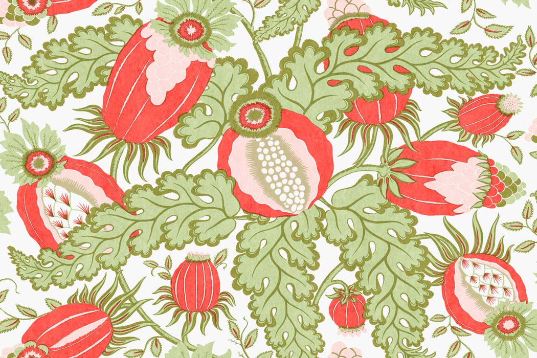 Christopher Farr Carnival Vinyl Guava Wallpaper