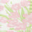 Quadrille Tulips Multicolor Pale Green Pale Pink Fabric Sample 020070M-01W