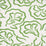 Quadrille Bellflower Small Scale Apple Green Fabric Sample 020080F-04