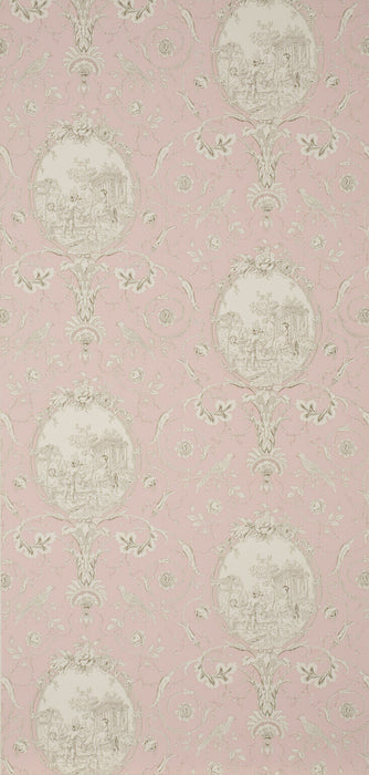 Braquenie La Fontaine Antique Rose Wallpaper BP206002