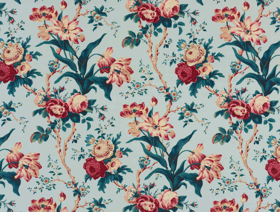 Braquenie Imperatrice Eugenie Celadon Wallpaper Sample BP319002