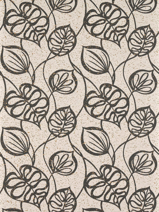 Pierre Frey Manava Fusain Wallpaper Sample FP972003