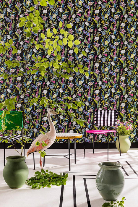 Pierre Frey Le Jardin De Monsieur Malcles Ciel Wallpaper Sample FP577003