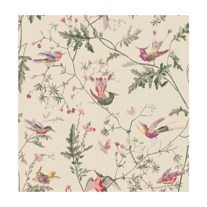 Cole & Son Hummingbirds Original Multi-Colour Wallpaper Sample 100/14071.CS.0