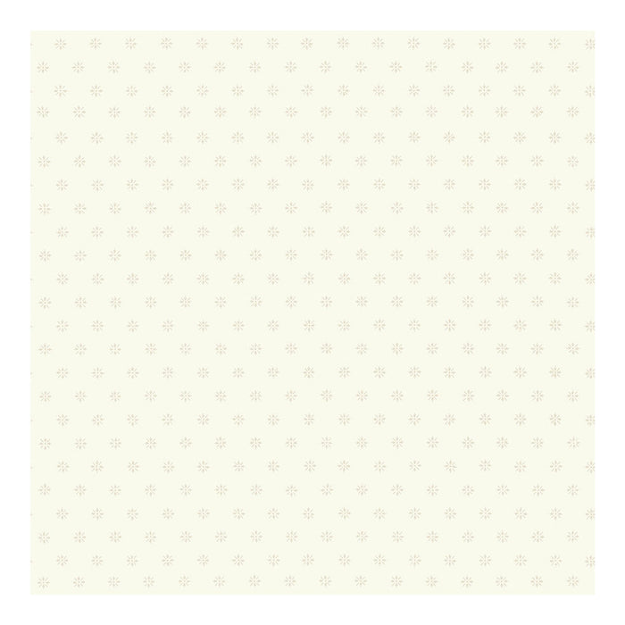 Cole & Son Victorian Star Ivory Wallpaper Sample 100/7035.CS.0