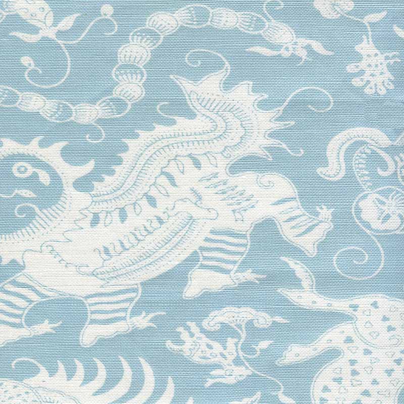 China Seas Indramayu Reverse Bali Blue Fabric 103-021