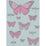 Cole & Son Butterflies & Dragonflies Pink On Blue Wallpaper Sample 103/15062.CS.0