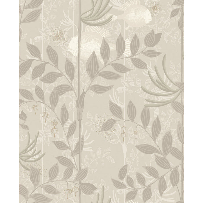 Cole & Son Nautilus Neutral& Sil Wallpaper Sample 103/4021.CS.0