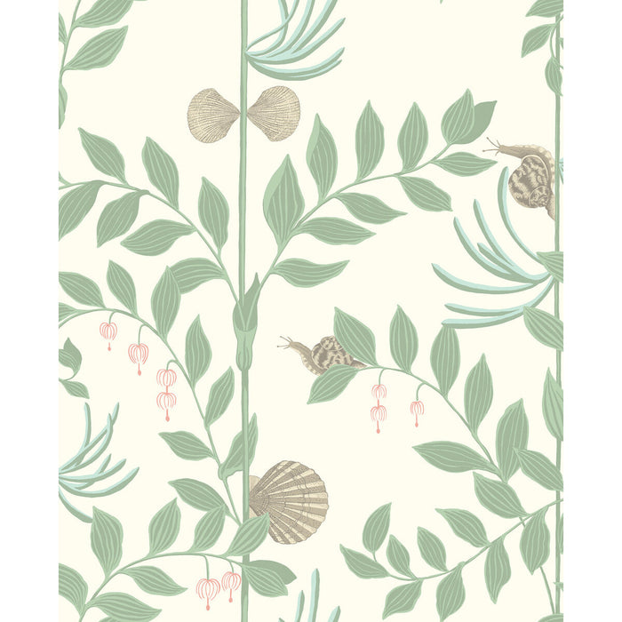 Cole & Son Secret Garden Soft Green Wallpaper Sample 103/9031.CS.0