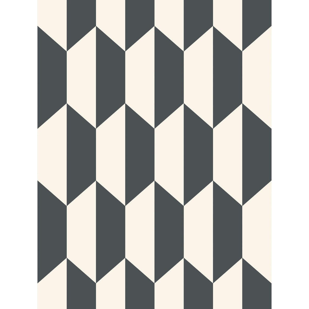 Cole & Son Tile Black And White Wallpaper Sample 105/12050.CS.0