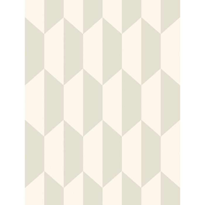 Cole & Son Tile White And Stone Wallpaper Sample 105/12052.CS.0