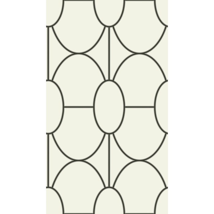 Cole & Son Riviera Black And White Wallpaper Sample 105/6026.CS.0