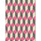 Cole & Son Delano Pink And Black Wallpaper Sample 105/7033.CS.0