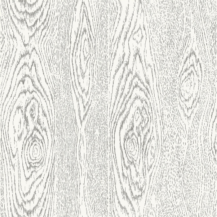 Cole & Son Wood Grain Black And White Wallpaper Sample 107/10045.CS.0