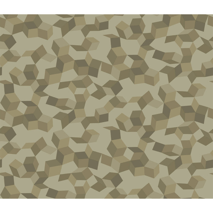 Cole & Son Ingot Olive & Gilver Wallpaper Sample 107/5024.CS.0