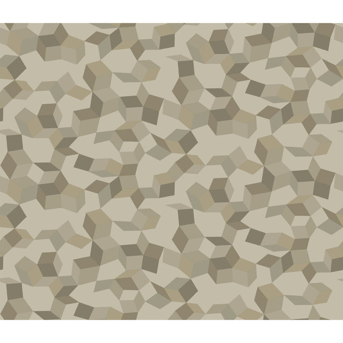 Cole & Son Ingot Stone & Gilver Wallpaper Sample 107/5025.CS.0