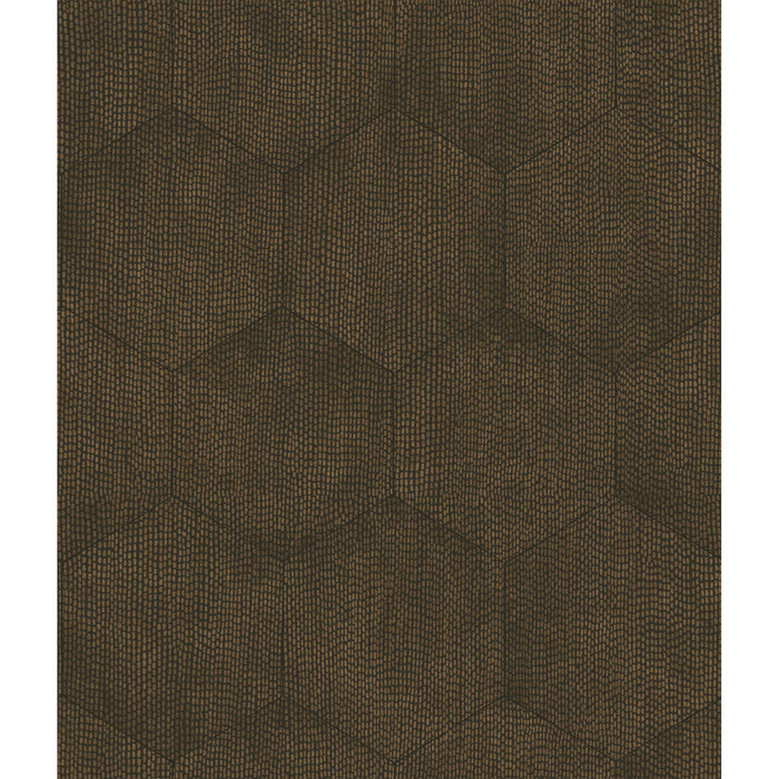 Cole & Son Mineral Black & Bronze Wallpaper Sample 107/6027.CS.0