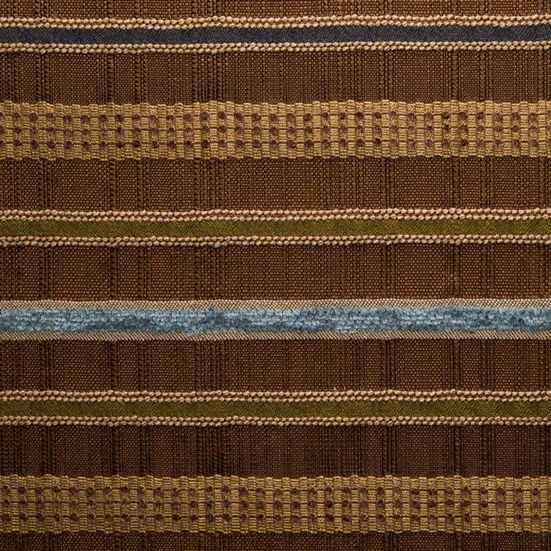 Calvin Kente Cloth Stripe (ls) Cola Nut Fabric 10866