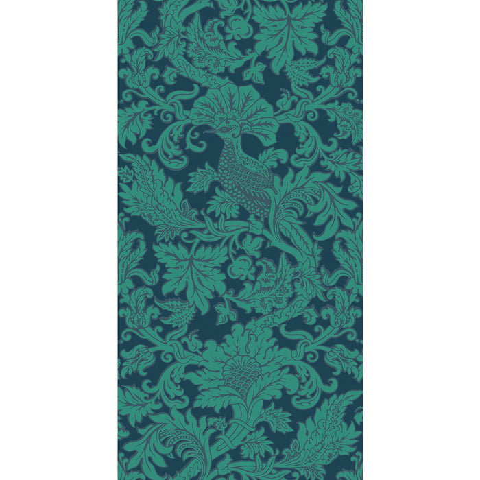 Cole & Son Balabina Midnight & Jade Wallpaper Sample 108/1005.CS.0