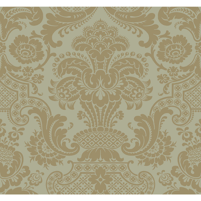 Cole & Son Carmen Cs Khaki Wallpaper Sample 108/2006.CS.0