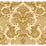 Cole & Son Carmen Cs Gold Wallpaper Sample 108/2007.CS.0