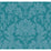 Cole & Son Fonteyn Teal Wallpaper Sample 108/7033.CS.0