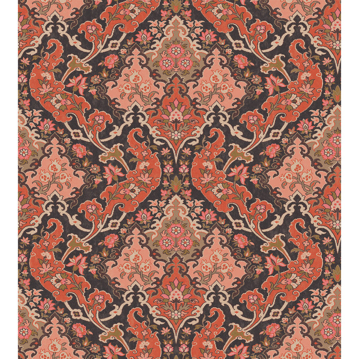 Cole & Son Pushkin Coral Wallpaper Sample 108/8039.CS.0