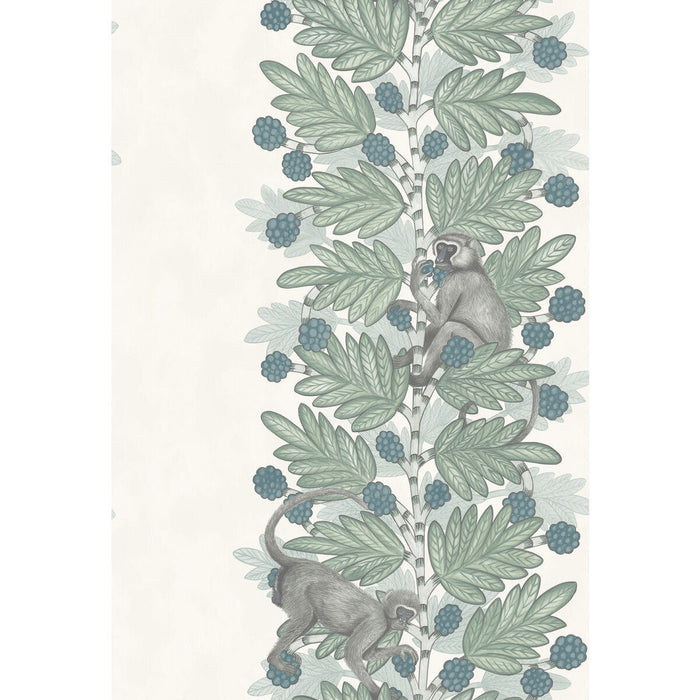 Cole & Son Acacia Blue & Green Wallpaper Sample 109/11052.CS.0