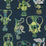 Cole & Son Khulu Vases Midnight Wallpaper Sample 109/12058.CS.0