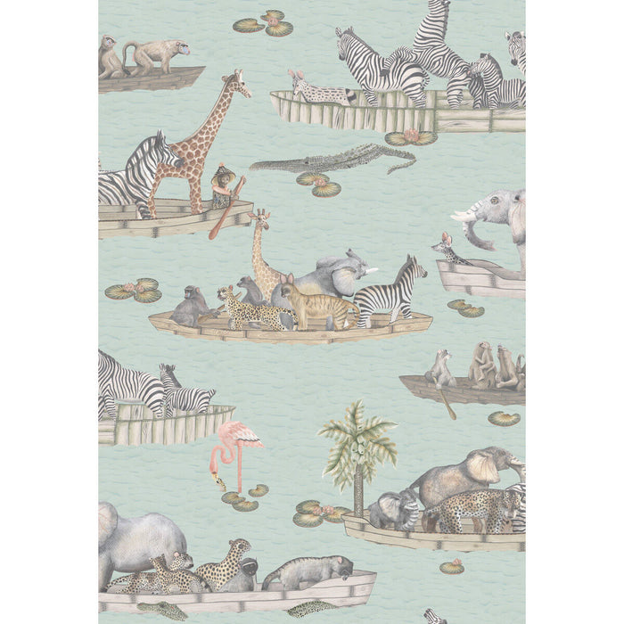 Cole & Son Zambezi Multi-Coloured Wallpaper Sample 109/14063.CS.0