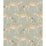 Cole & Son Leopard Walk Olive & White Wallpaper Sample 109/2009.CS.0