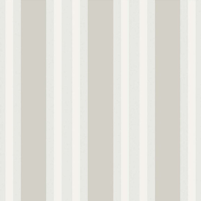 Cole & Son Polo Stripe Stone Wallpaper Sample 110/1005.CS.0