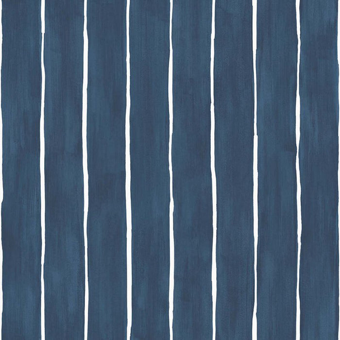 Cole & Son Marquee Stripe Ink Wallpaper Sample 110/2007.CS.0