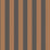 Cole & Son Regatta Stripe Tan + Black Wallpaper Sample 110/3017.CS.0