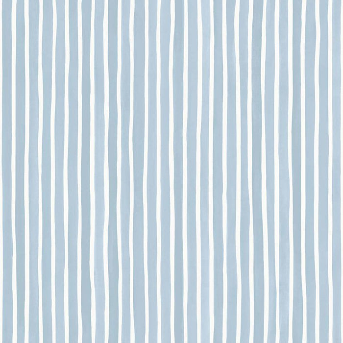 Cole & Son Croquet Stripe Blue Wallpaper Sample 110/5026.CS.0