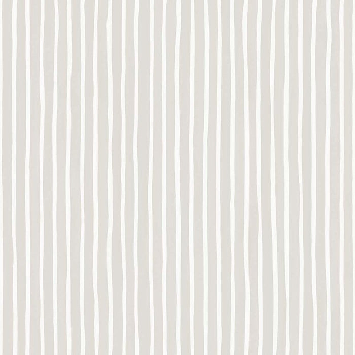 Cole & Son Croquet Stripe Parchment Wallpaper Sample 110/5027.CS.0