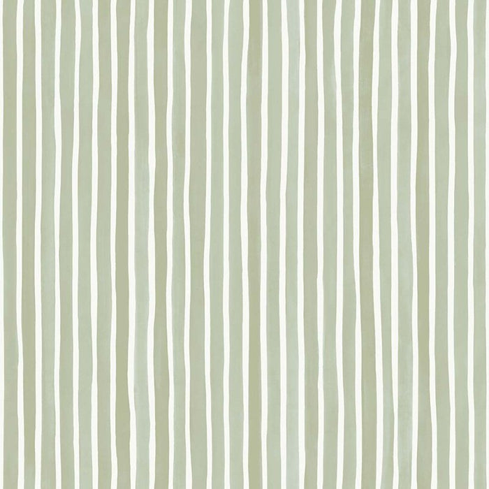 Cole & Son Croquet Stripe Olive Wallpaper Sample 110/5030.CS.0