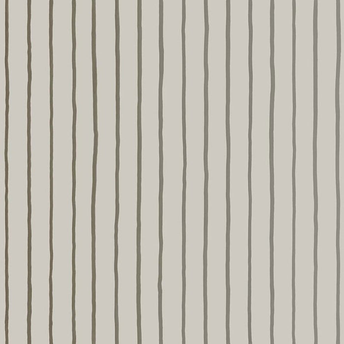 Cole & Son College Stripe Linen Wallpaper Sample 110/7035.CS.0