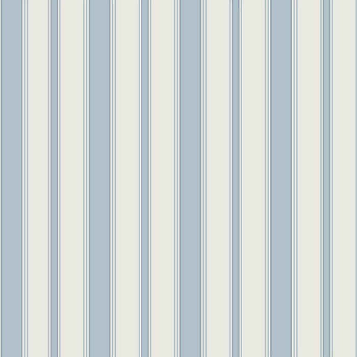 Cole & Son Cambridge Stripe Pale Blue Wallpaper Sample 110/8039.CS.0