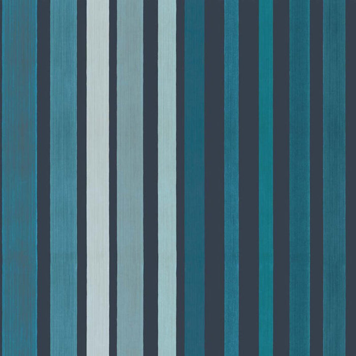 Cole & Son Carousel Stripe Blue Wallpaper Sample 110/9042.CS.0