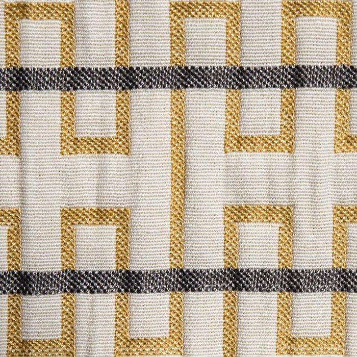 Calvin Labyrinth (11149) (ls) Yellow & Gray Fabric 11150