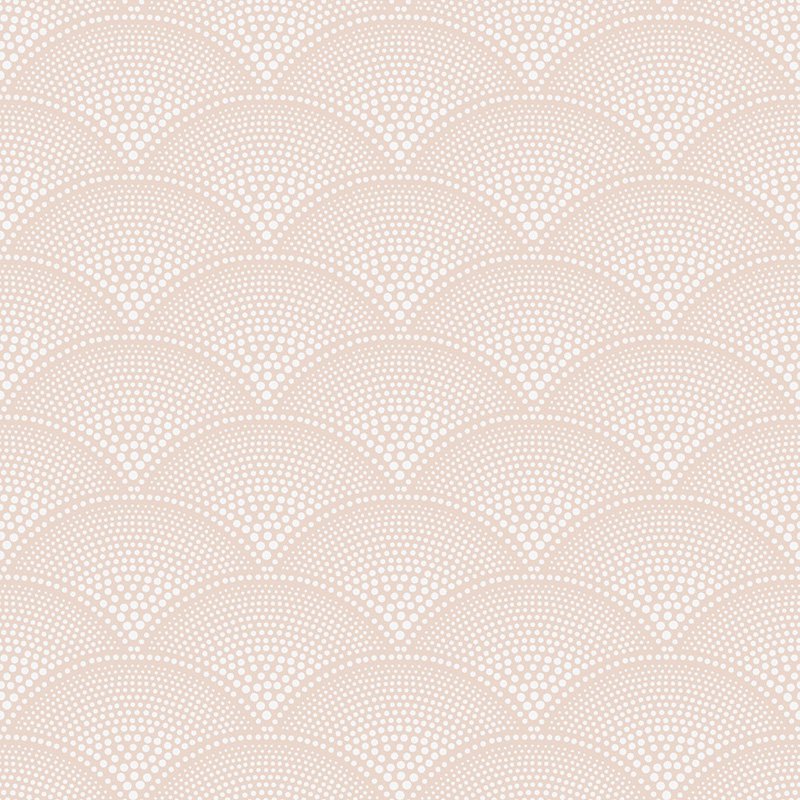 Cole & Son Feather Fan Plaster Pink Wallpaper Sample 112/10035.CS.0