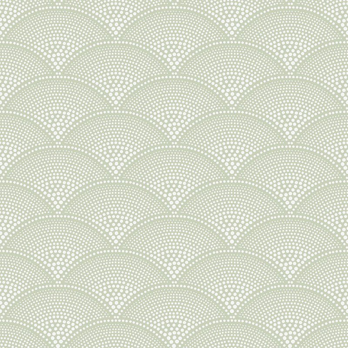 Cole & Son Feather Fan Old Olive Wallpaper Sample 112/10037.CS.0