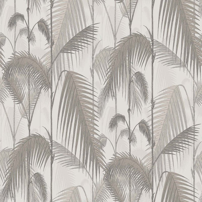 Cole & Son Palm Jungle Stone/Taupe Wallpaper Sample 112/1004.CS.0