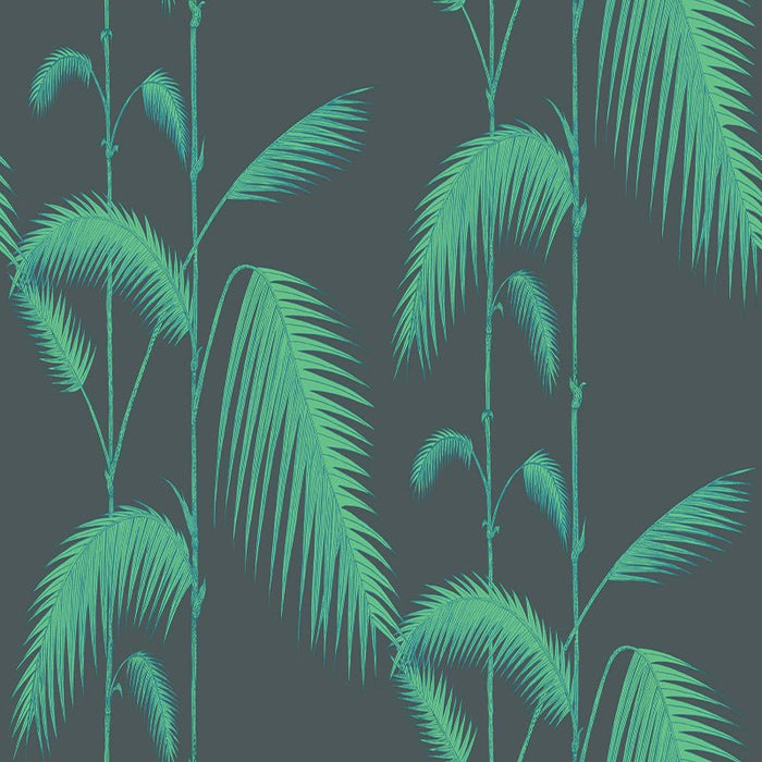 Cole & Son Palm Leaves Viridian Wallpaper Sample 112/2007.CS.0