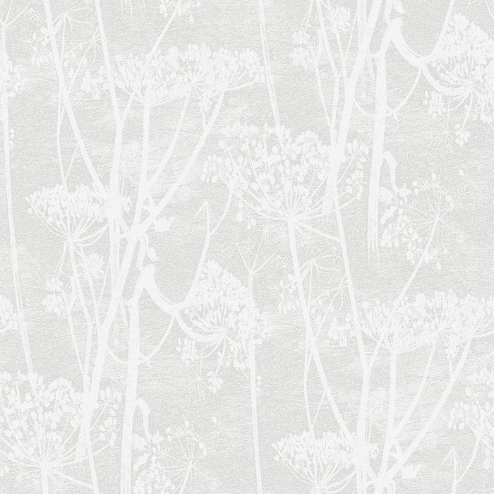 Cole & Son Cow Parsley White Wallpaper Sample 112/8027.CS.0